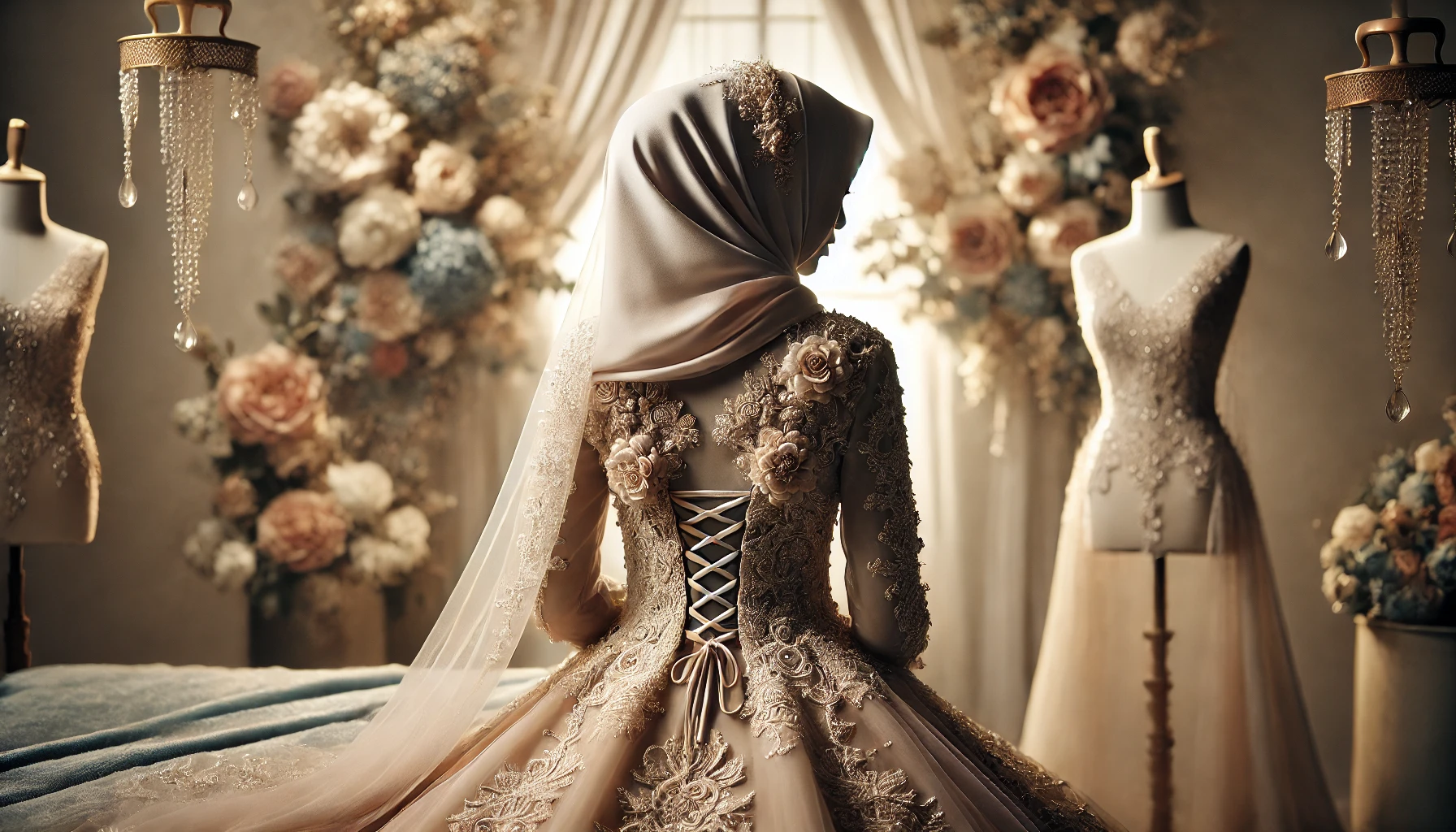 Wearing Hijab on your Big Day! Hijab in wedding Styles