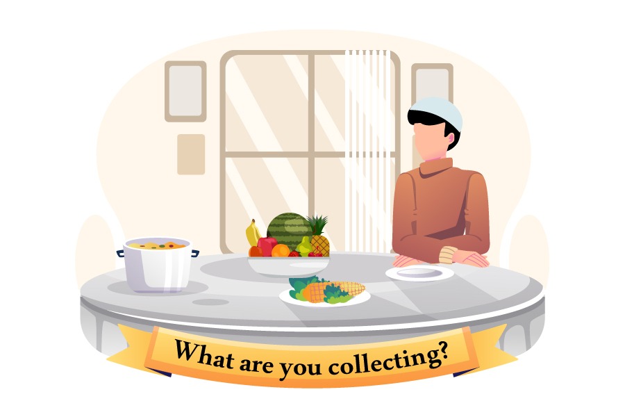 What are you collecting in this worldly life?