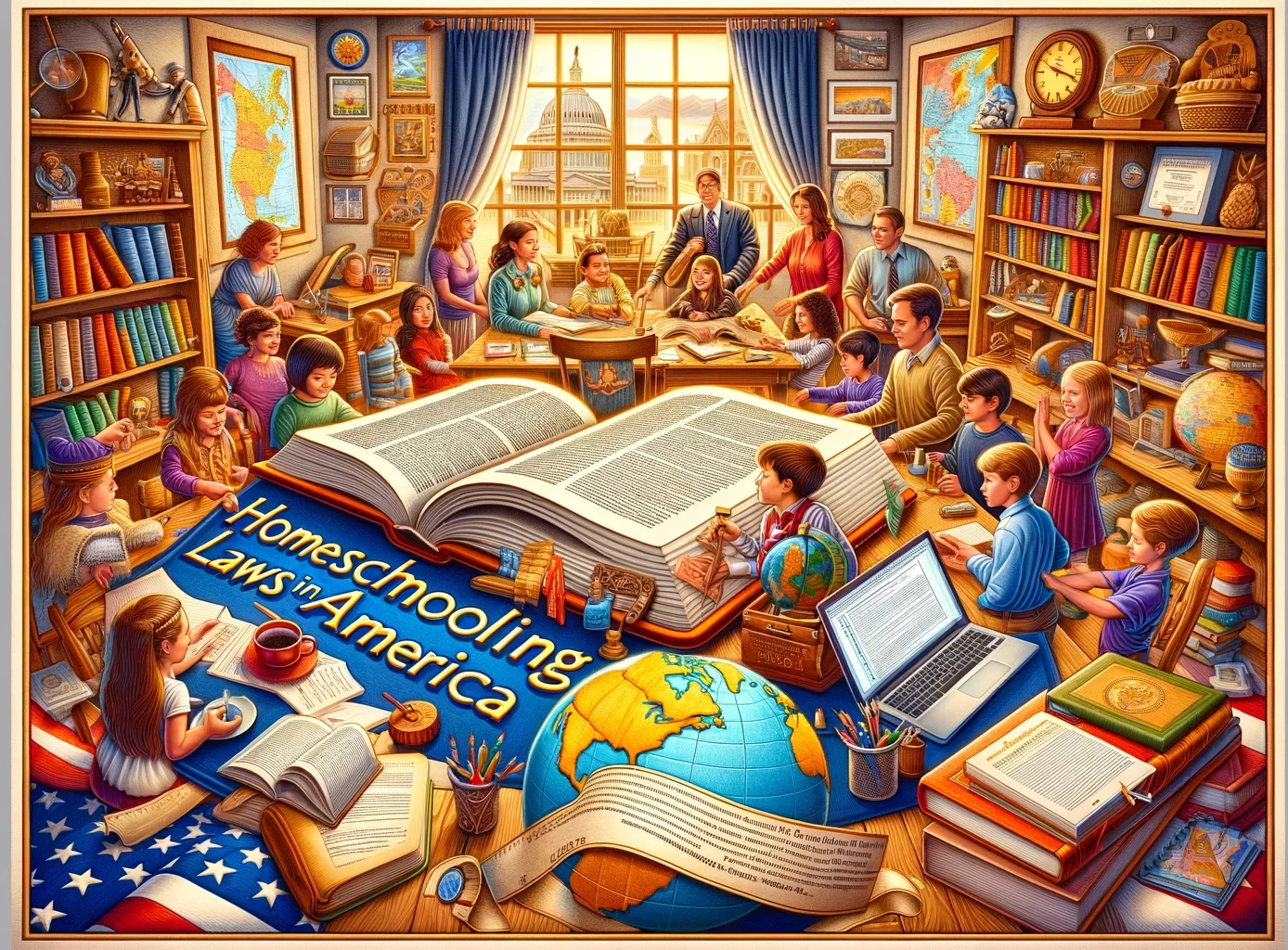 Quickly Mastering Legal Requirements and Homeschooling Laws in America in 2 Minutes