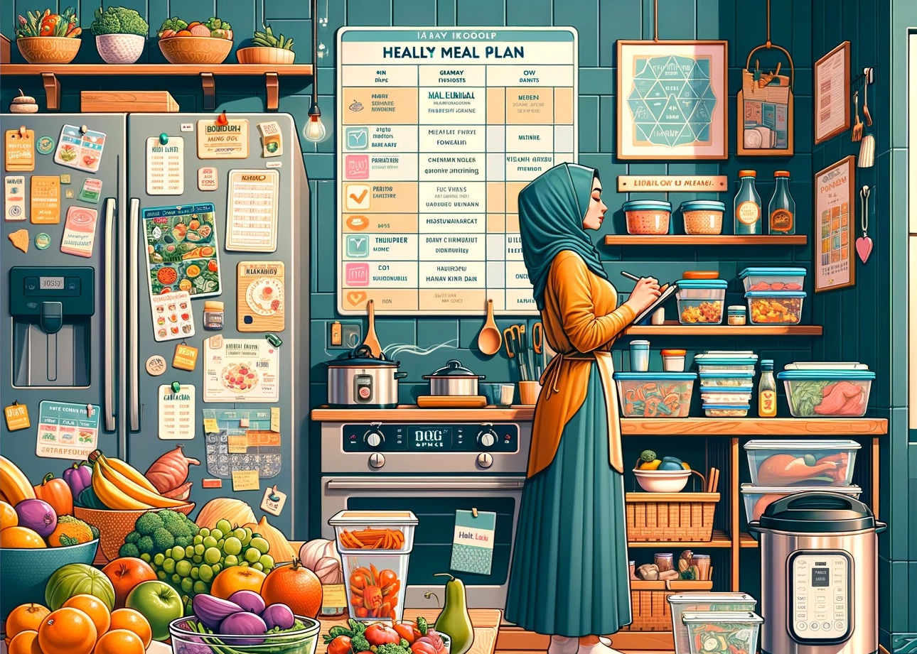 Healthy Halal Meal Planning for Busy Muslim American Moms