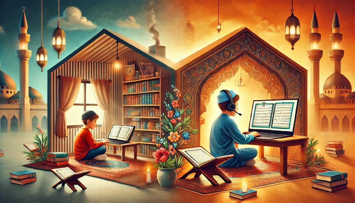 Online vs In-Person Hifz Classes: Which is Better for Your Child?