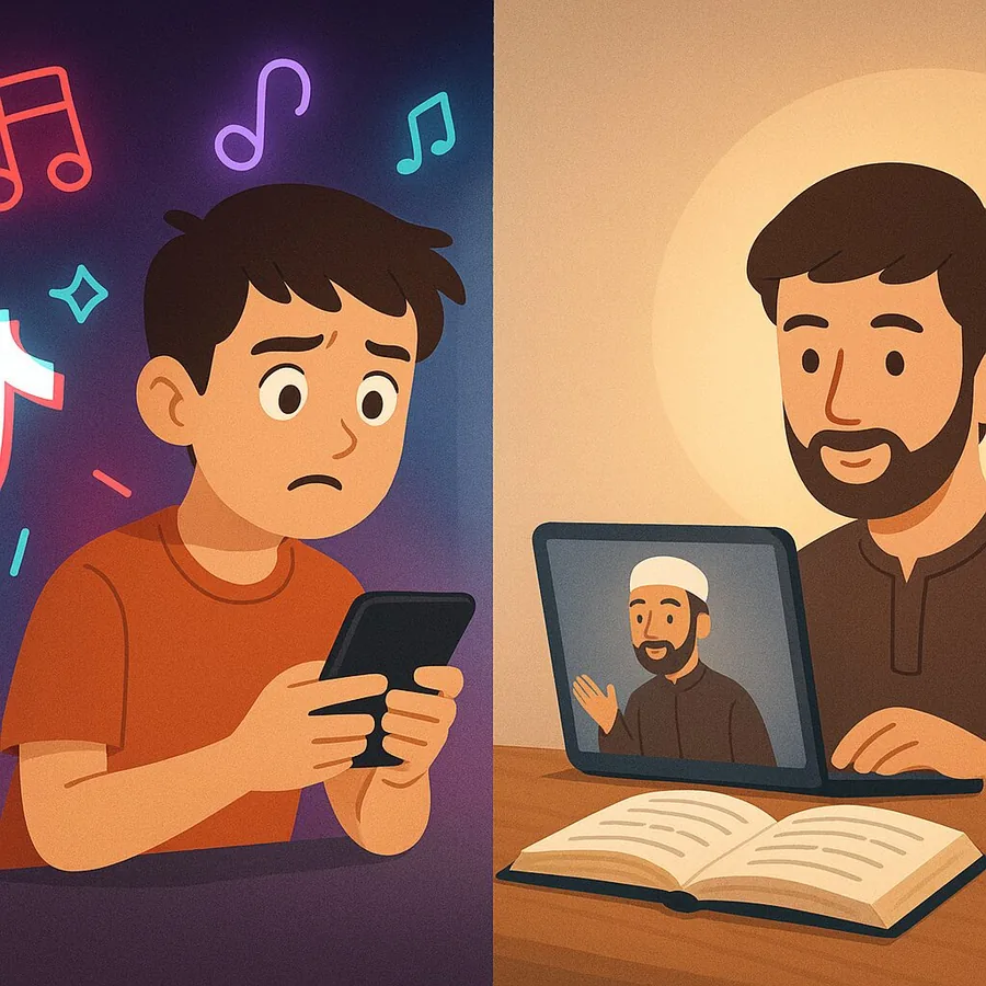 What Happens When Kids Learn Islam Through TikTok : Scrolling Away from Spiritual Depth 2025